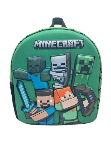 MOCHILA MINECRAFT 3D