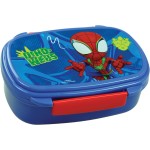 SANDWICHERA CON CUBIERTOS SPIDERMAN