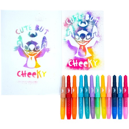 CAJA DE DIBUJO AERÓGRAFO STITCH