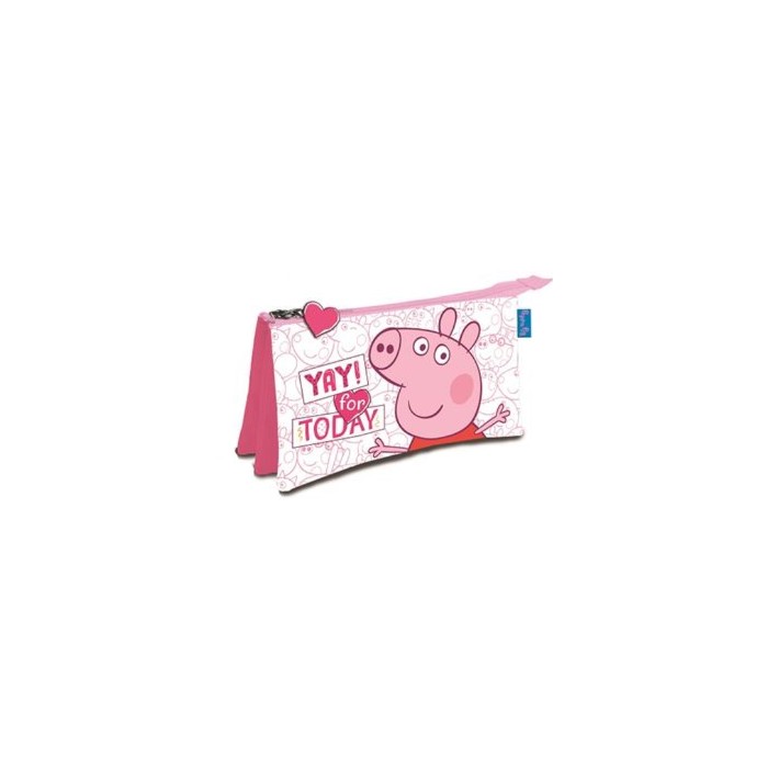 ESTUCHE TRIPLE PEPPA PIG