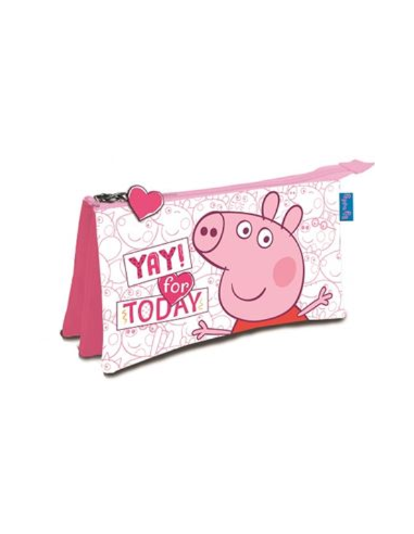 ESTUCHE TRIPLE PEPPA PIG