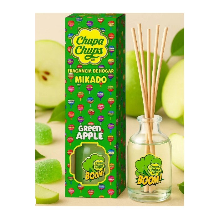 MIKADO CHUPACHUPS MANZANA VERDE 30ML