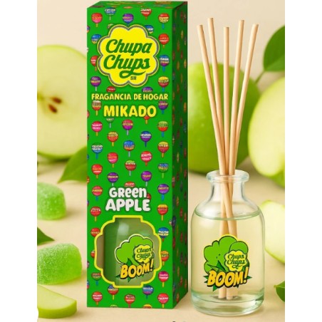 MIKADO CHUPACHUPS MANZANA VERDE 30ML