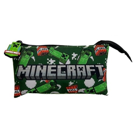 ESTUCHE TRIPLE MINECRAFT