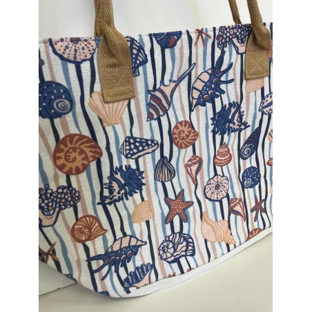 BOLSO DE PLAYA CARACOLAS