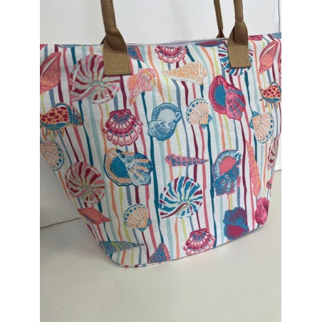 BOLSO DE PLAYA CARACOLAS