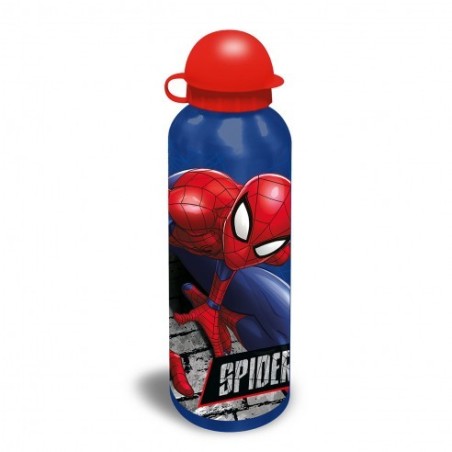 BOTELLA ALUMINIO CON SANDWICHERA SPIDERMAN