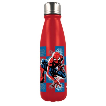 BOTELLA SPIDEY ALUMINIO 600ML