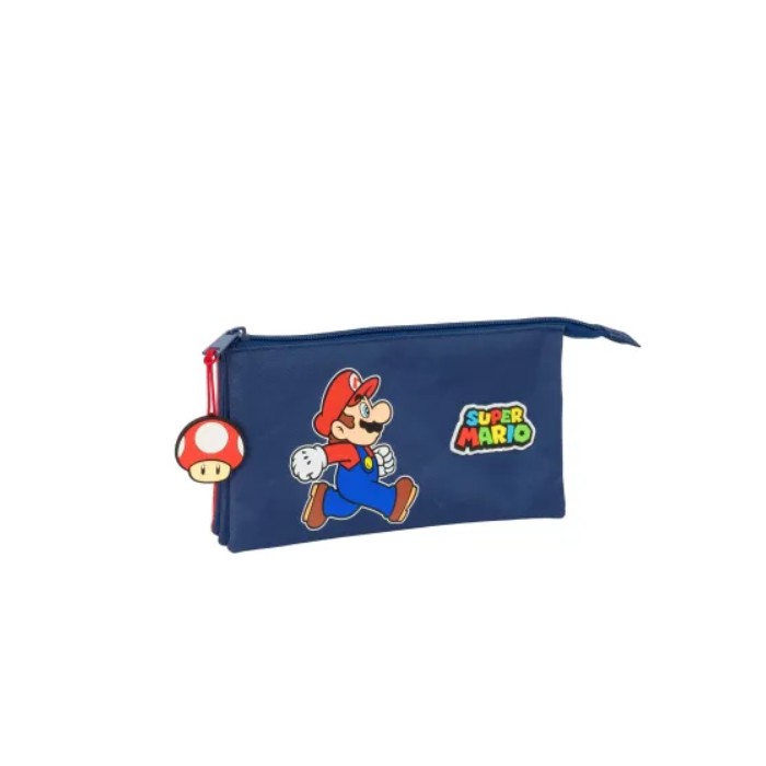 ESTUCHE TRIPLE SUPER MARIO