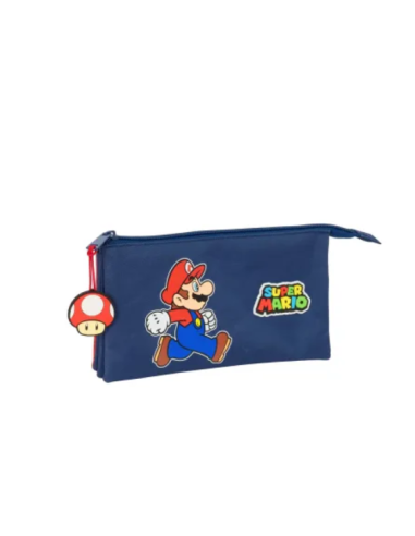 ESTUCHE TRIPLE SUPER MARIO