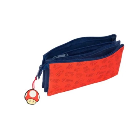 ESTUCHE TRIPLE SUPER MARIO