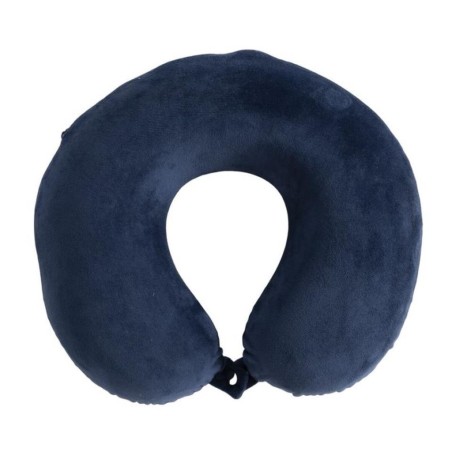 COJIN CERVICAL VISCO AZUL MARINO 