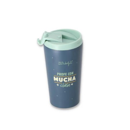 TAZA TAKE AWAY TÉRMICA - PROFE CON MUCHA CLASE