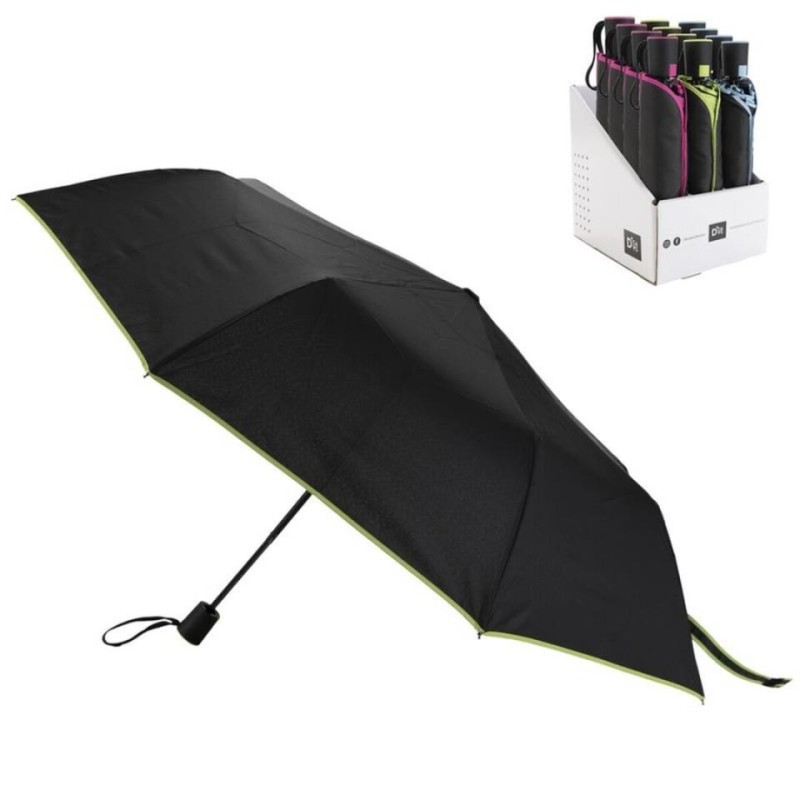 PARAGUAS PLEGABLE AUTOMATICO ANTIVIENTO 