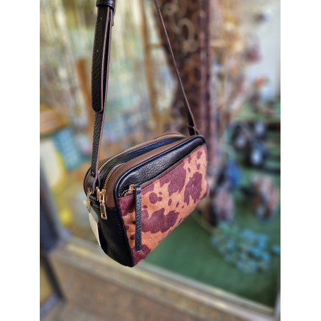 BOLSO BANDOLERA ANIMAL PRINT