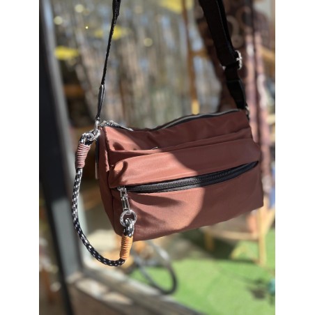 BANDOLERA NAYLON DETALLE CUERDA