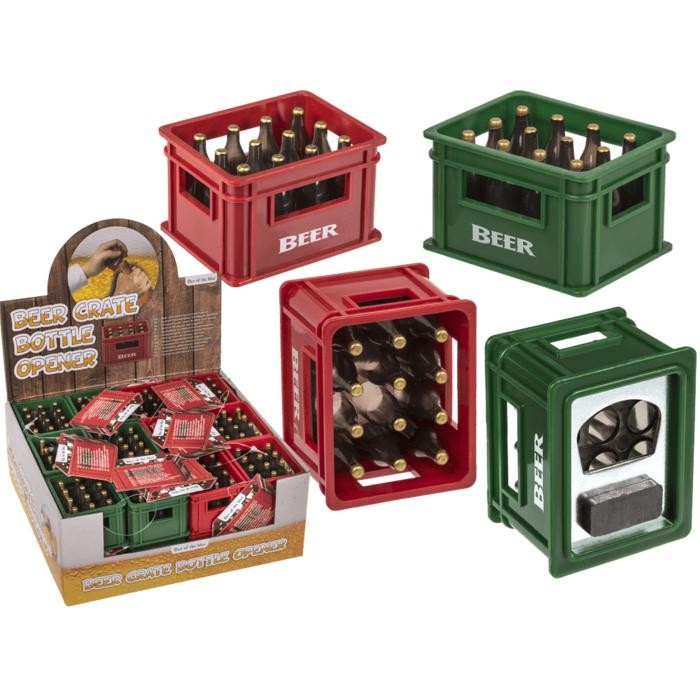 ABREBOTELLAS CON IMÁN CAJA DE CERVEZA