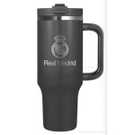 VASO TÉRMCO REAL MADRID CON ASA Y PAJITA 1 2L