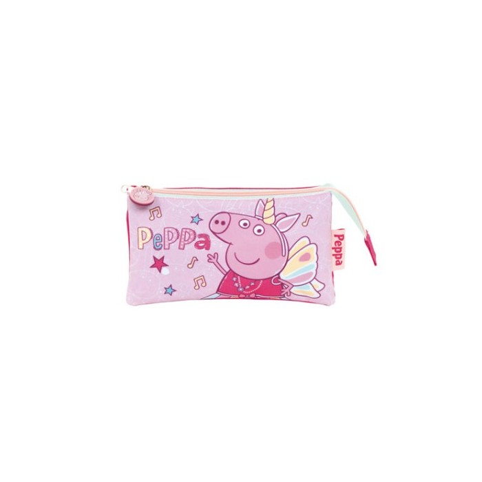 ESTUCHE PEPPA PIG TRIPLE
