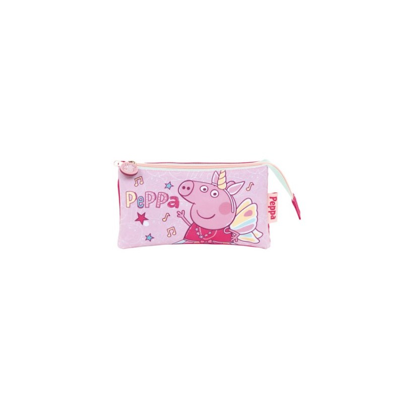 ESTUCHE PEPPA PIG TRIPLE