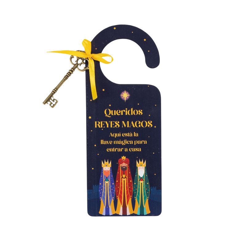 COLGADOR PARA PUERTA CON LLAVE REYES MAGOS