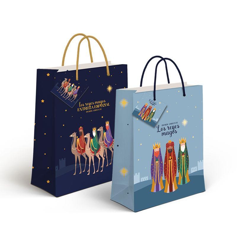 BOLSA PAPEL M REYES MAGOS