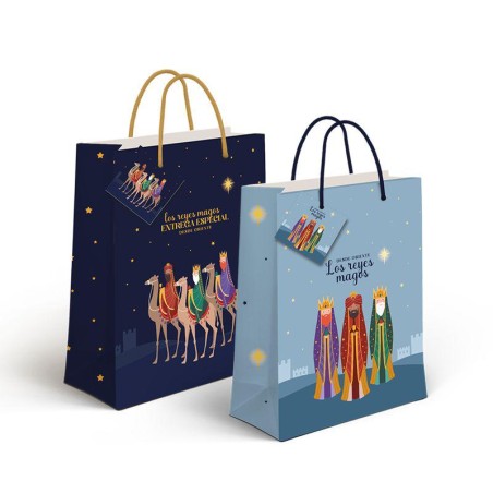BOLSA PAPEL M REYES MAGOS