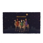 FELPUDO 40X70 ANTIDESLIZANTE REYES MAGOS