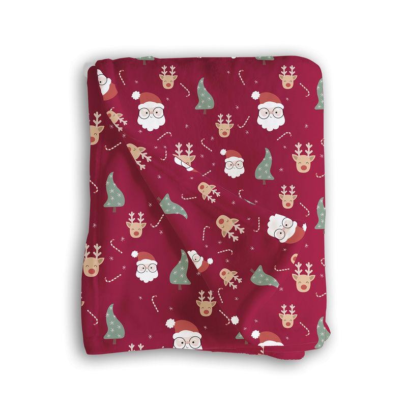 MANTA 125X150CM PAPA NOEL