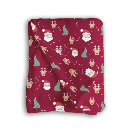 MANTA 125X150CM PAPA NOEL