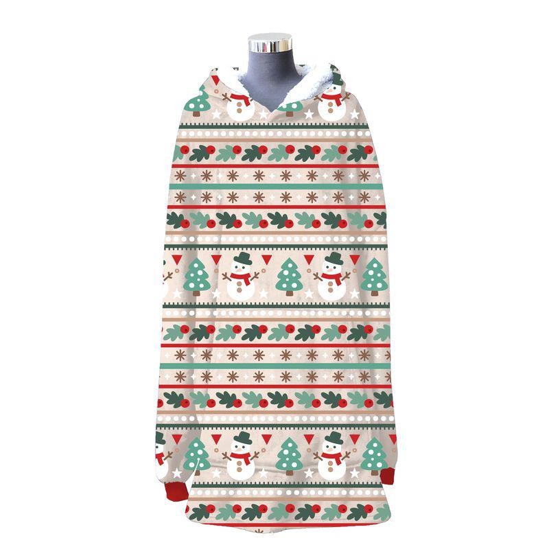 MANTA SUDADERA MICROFIBRA NAVIDAD