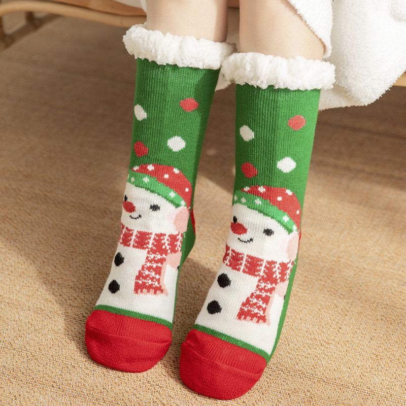 CALCETINES BORREGUITO NAVIDAD TALLA UNICA