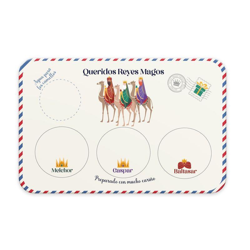 INDIVIDUAL PLÁSTICO REYES MAGOS