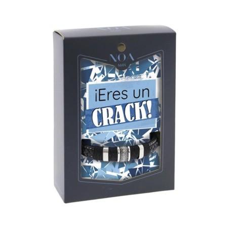 PULSERA DE PIEL ¡ERES UN CRACK