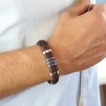 PULSERA DE PIEL ¡ERES PURO ESTILO 