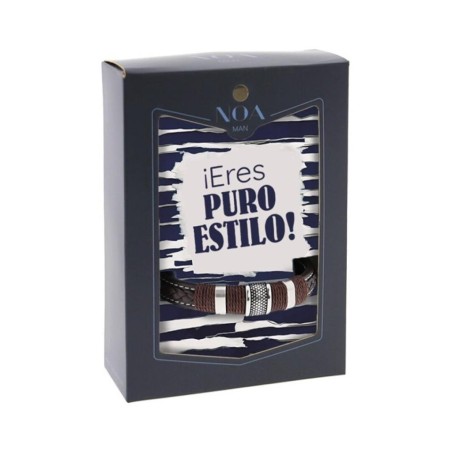 PULSERA DE PIEL ¡ERES PURO ESTILO 