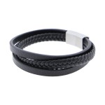 PULSERA DE PIEL - CONTIGO  TODO Y SIEMPRE