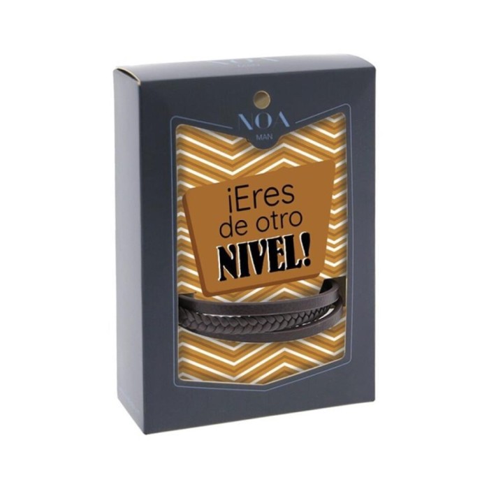 PULSERA DE PIEL - ¡ERES DE OTRO NIVEL