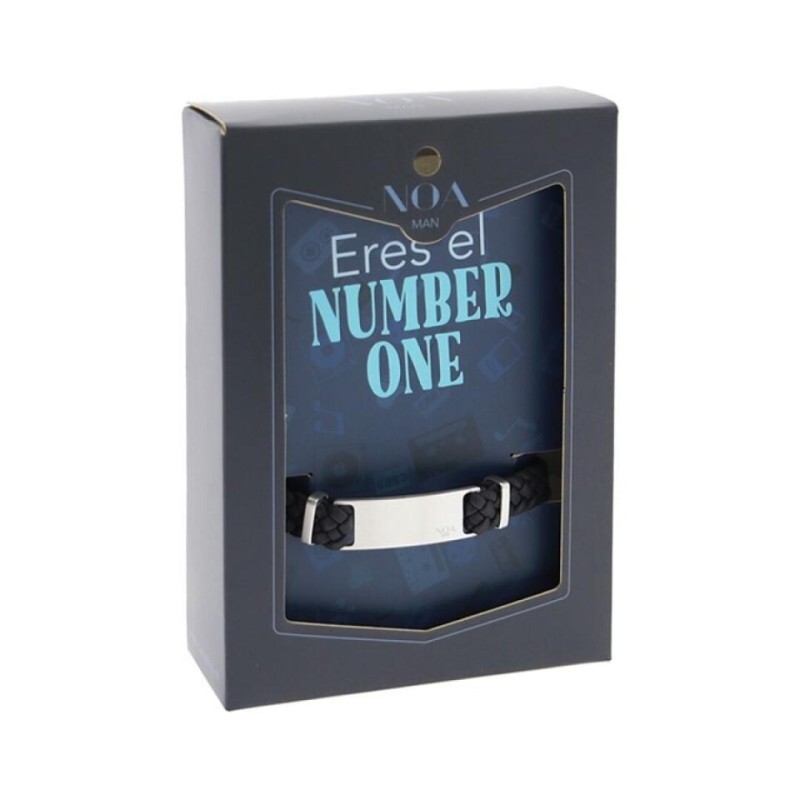 PULSERA DE PIEL - ERES EL NUMBER ONE