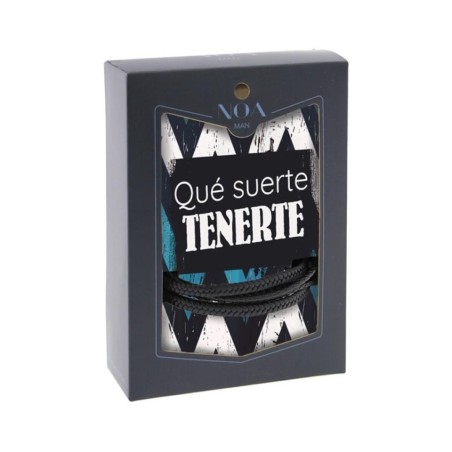 PULSERA DE PIEL - QUÉ SUERTE TENERTE