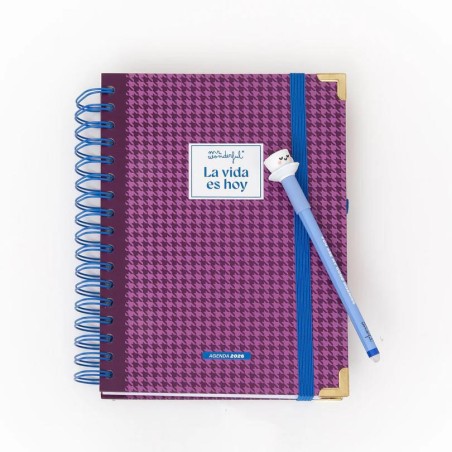 AGENDA OFFICE 2026 DIARIA - LA VIDA ES HOY