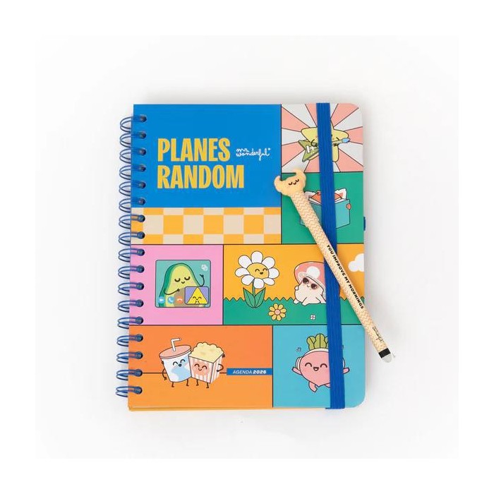 AGENDA WONDER 2026 SEMANAL - PLANES RANDOM