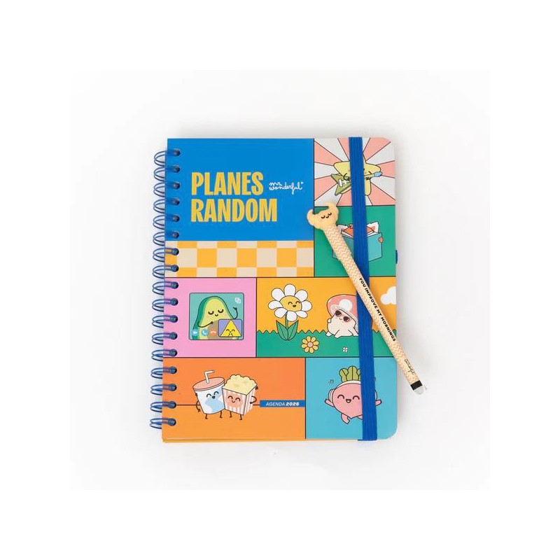 AGENDA WONDER 2026 SEMANAL - PLANES RANDOM