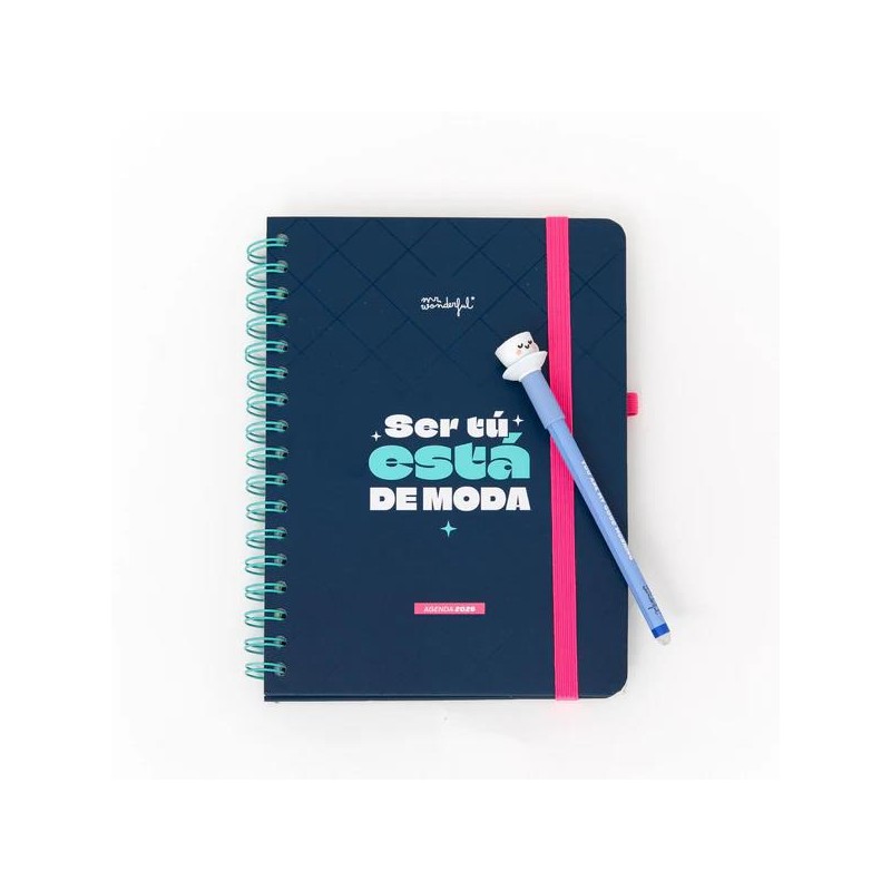 AGENDA WONDER 2026 SEMANAL - SER TÚ ESTÁ DE MODA