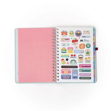 SET AGENDA WONDER PEQUEÑA 2026 SEMANAL - OBJETIVO