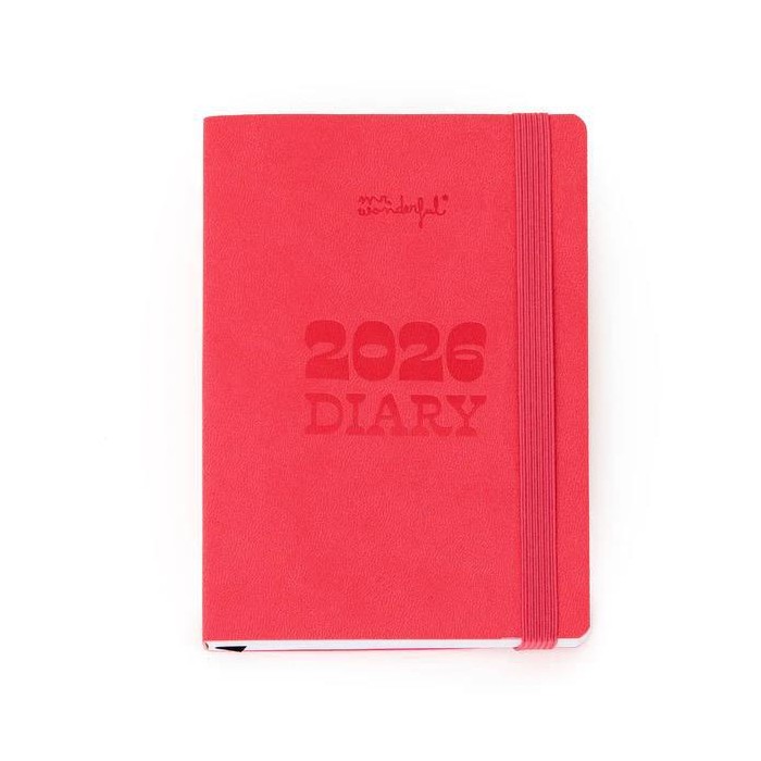 AGENDA POCKET 2026 SEMANAL PEQUEÑA - ROSA