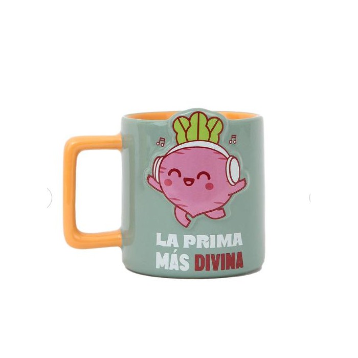 TAZA 3D REMOLACHA - LA PRIMA MÁS DIVINA 