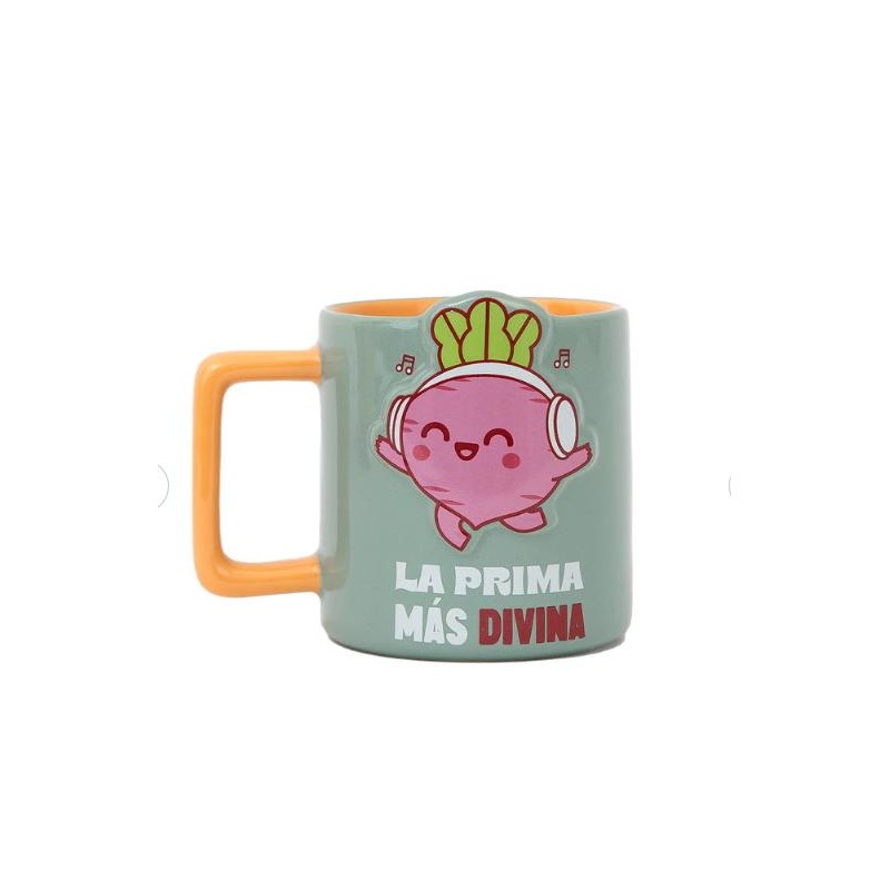 TAZA 3D REMOLACHA - LA PRIMA MÁS DIVINA 