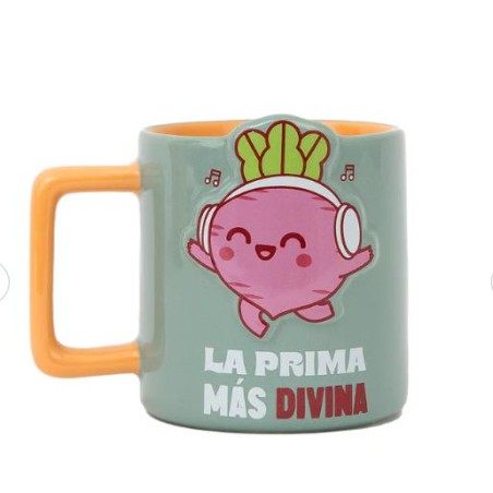 TAZA 3D REMOLACHA - LA PRIMA MÁS DIVINA 