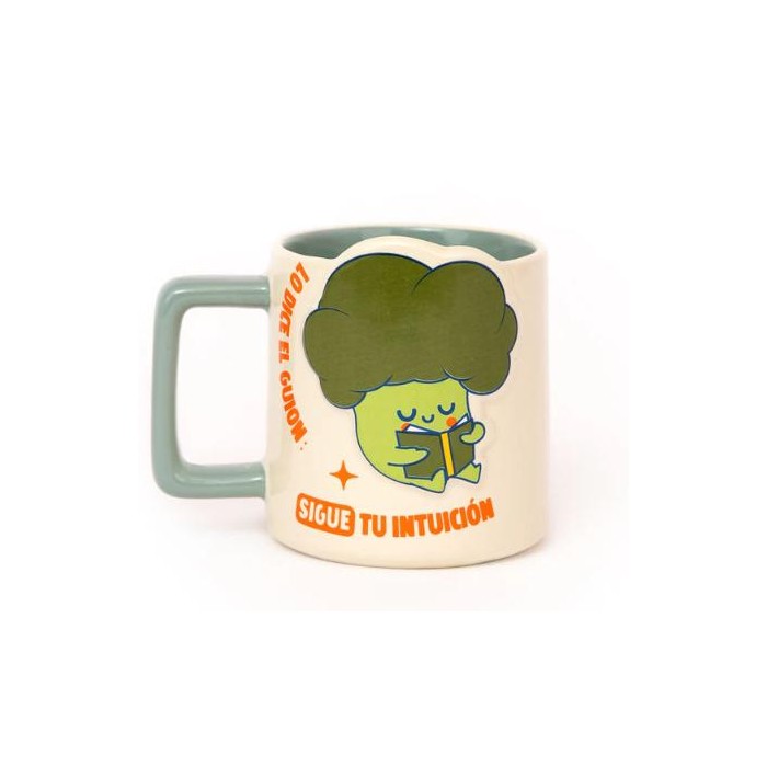 TAZA 3D BROCOLI - ¡SIGUE TU INTUICIÓN 
